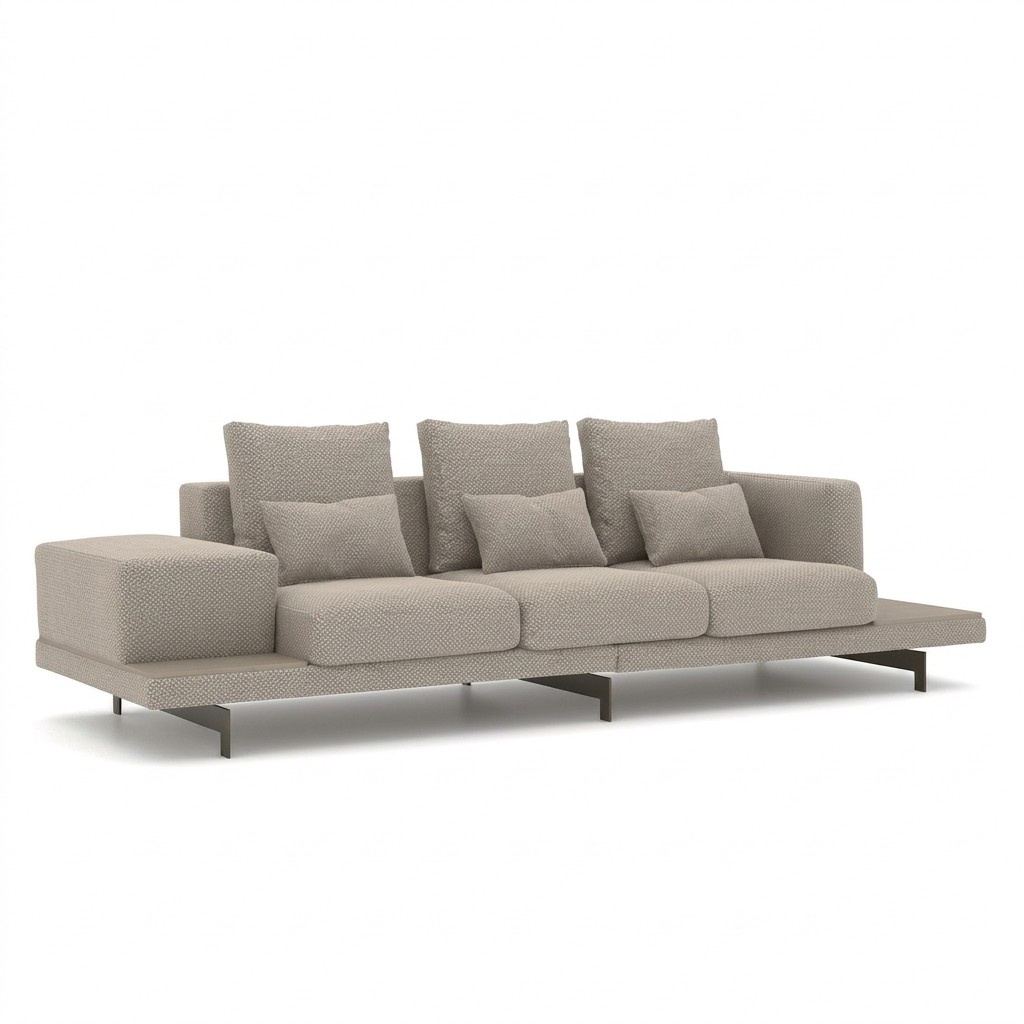 Wohnzimmer Sofa Dreisitzer Couch PolstermÃ¶bel Luxus Textil Einrichtung Neu