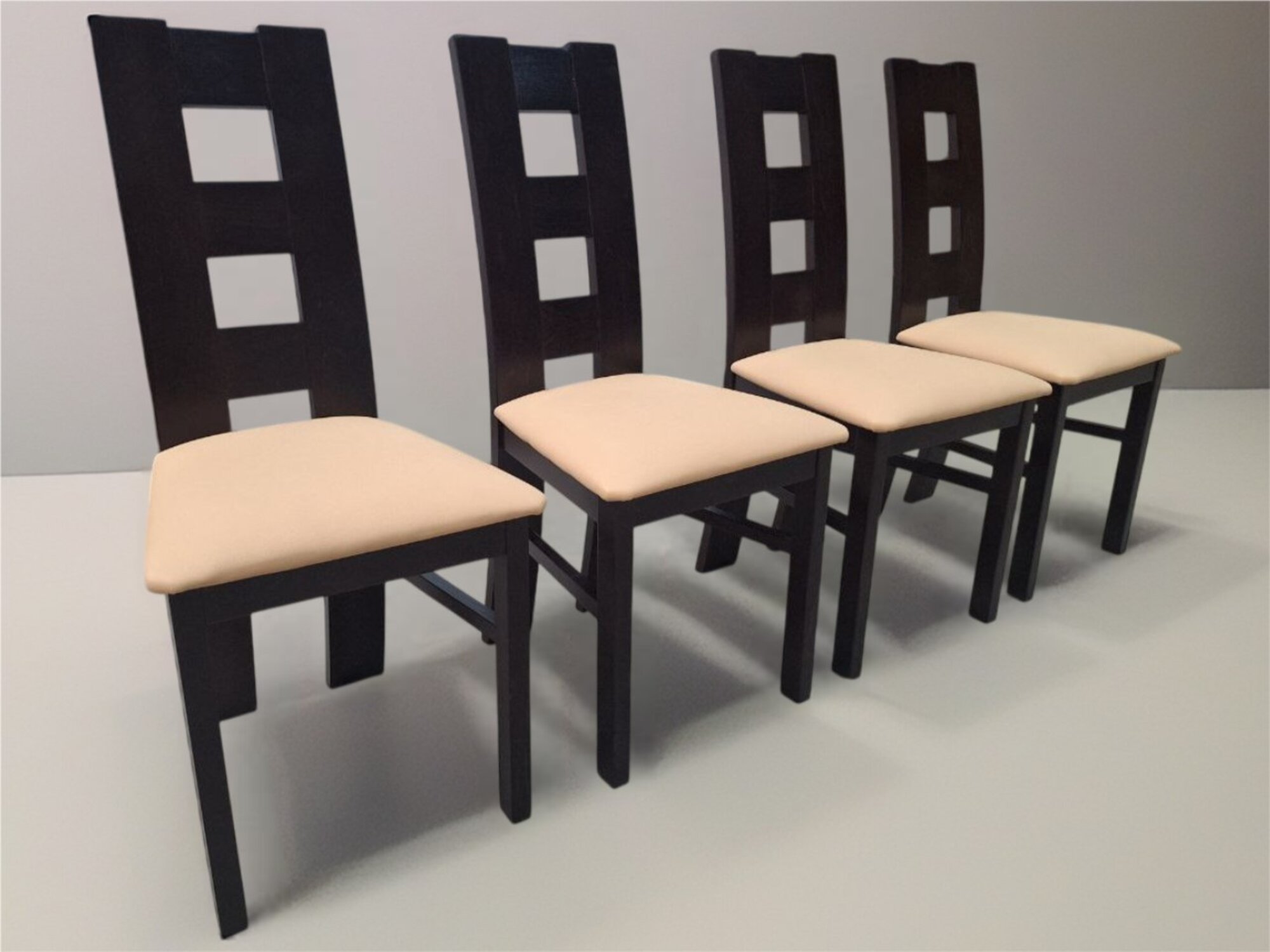4x EsszimmerstÃ¼hle aus Ãko-Leder Komfort und Stil fÃ¼r jedes Zuhause Sofort