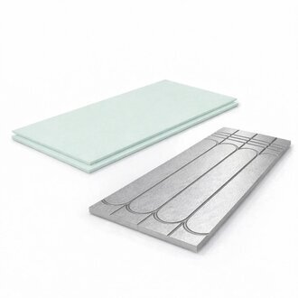 SET Trockenbau FuÃbodenheizung XPS Systemplatten TrittschalldÃ¤mmung