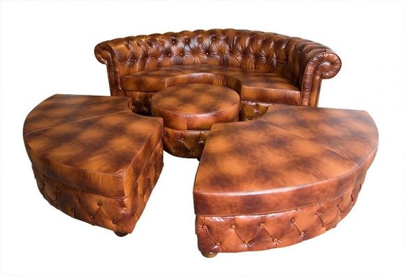 Monaruge MonarugÃ© Chesterfield Ecksofa Sofa Ecksofa Couch Rundsofa