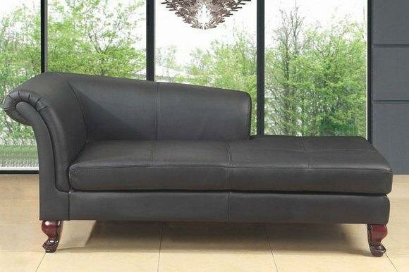 Lounge Liege Ottomane Polster Sofa BÃ¼ro Relax Leder Chaiselongues Neu 1670