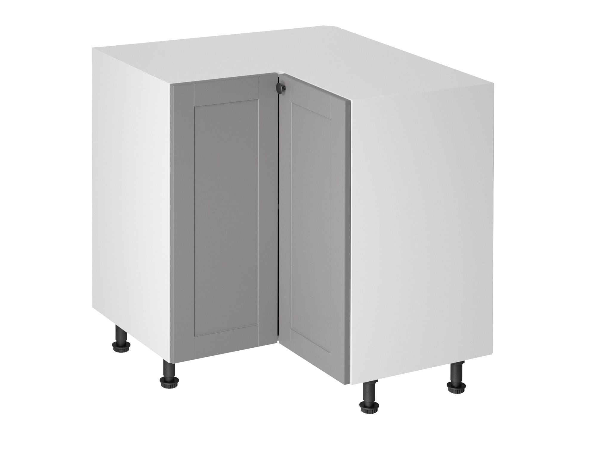 WEISS MODERN ECKE NIEDRIG ECKE KÃCHENSCHRANK D90N