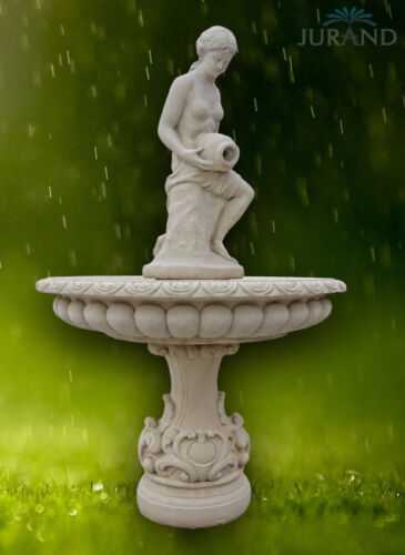 Springbrunnen FontÃ¤ne Zierbrunnen Garten Deko Brunnen Nambroca 180 cm Steinguss