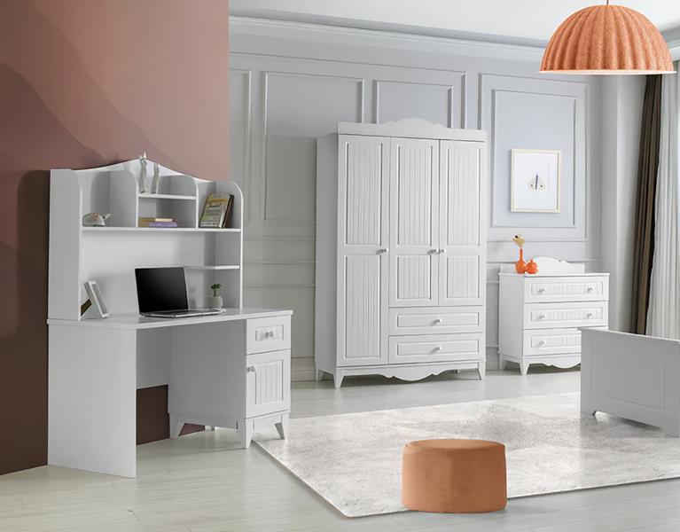 Set Kommode Kleiderschrank Schreibtisch Modernes Design Stilvolle RÃ¤ume 3-teilig