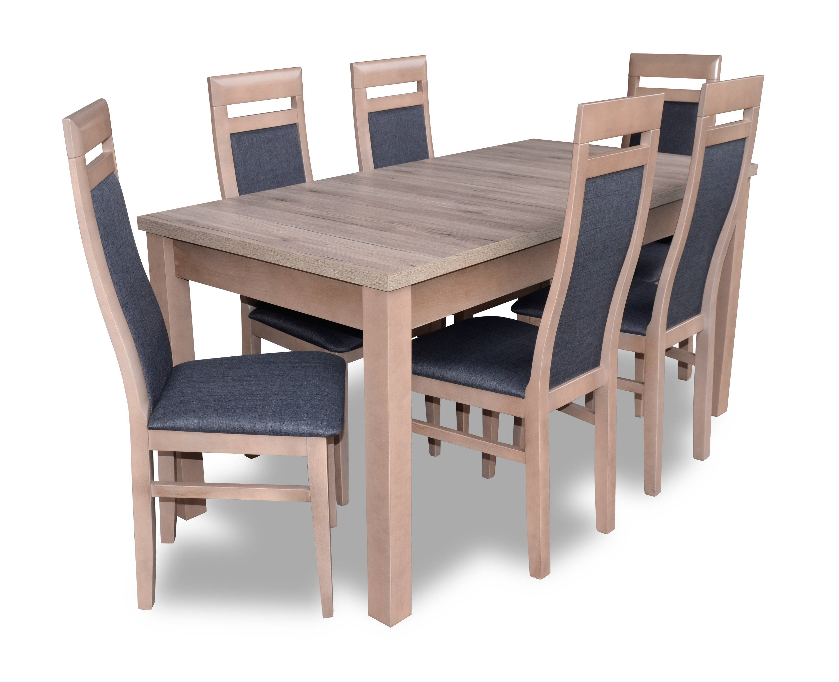 Esszimmergruppe Tisch 6x StÃ¼hle Sitzgruppe Esszimmergarnitur Tischset Sofort