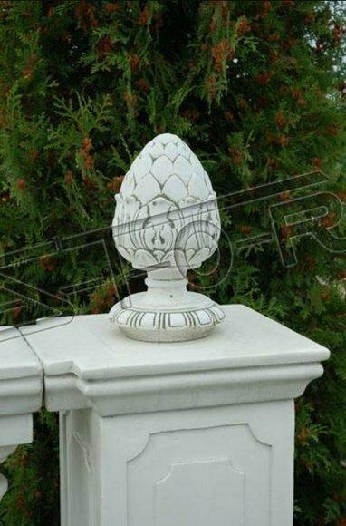 Mauer Deko Blumen Vase GefÃ¤ss Garten Terrasse Dekoration Statue
