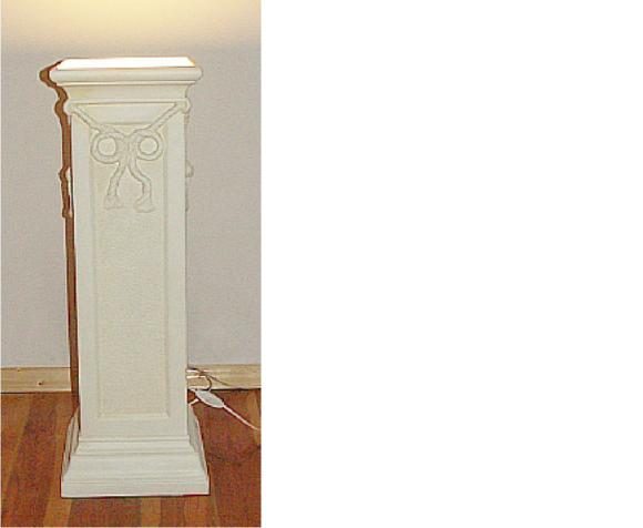 SÃ¤ulenlampe SÃ¤ule Lampe Steh Leuchte Skulptur Stand Leuchten Figur