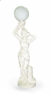 Antike Stil Figur Stehlampe Standleuchte Lampe Lampen LebensgroÃ