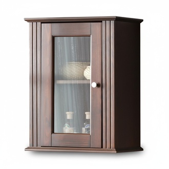 Apotheken Badezimmer BadmÃ¶bel Regal Schrank Braun SchrÃ¤nke Holz