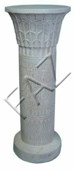 Design Ãgyptische SÃ¤ule Figur Statue Skulptur Figuren Skulpturen