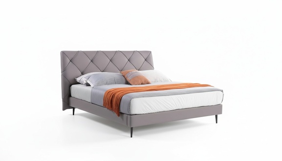 Bett 180x200cm Betten Leder Moderne Schlafzimmer MÃ¶bel Polster Design