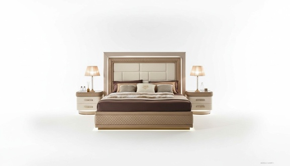 Bett Bettrahmen Holz Doppel Schlafzimmer Modern Doppelbett MÃ¶bel Luxus Betten