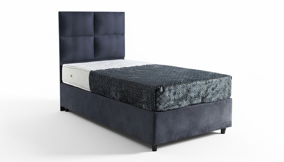 Bett Design Betten Luxus Stoff Polster Schlafzimmer MÃ¶bel 90x190 Modern