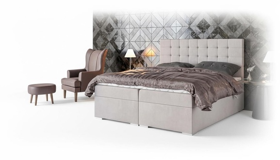 Bett MÃ¶bel Modern Design Doppelbett Luxus Schlafzimmer Textil Boxspringbett