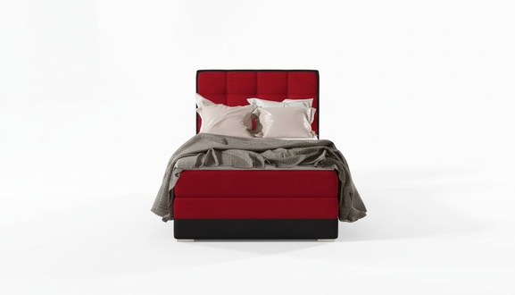 Bett Polster Design Luxus Hotel Betten 90x200cm Schlaf Zimmer Boxspring Single