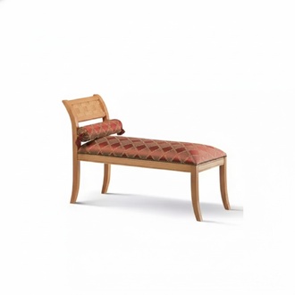 Chaiselongue Klassischer MÃ¶bel Wohnzimmer Design Sofa Textil Rot