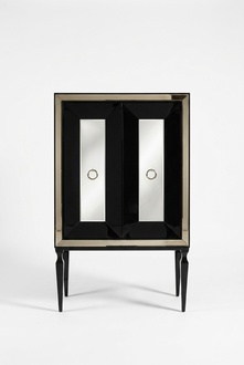 Design Barschrank Schrank Holzschrank Holz Bar Schwarz GetrÃ¤nke