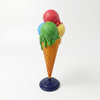 Design Eis Diele Figur Statue Skulptur Figuren Skulpturen Dekoration Deko