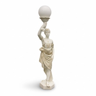 Design Leuchten Leuchte Lampe Junge Lampenschirm Dekolampe