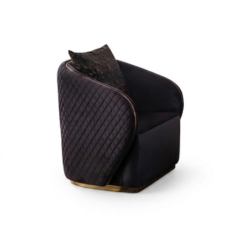 Design Sessel Lounge Perfekt MÃ¶bel StÃ¼hle Textil Polster Sitz Luxus Neu