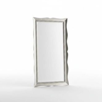 Designer Spiegel Spiegel Wohn Zimmer Luxus Spiegel Silber Schlafzimmer