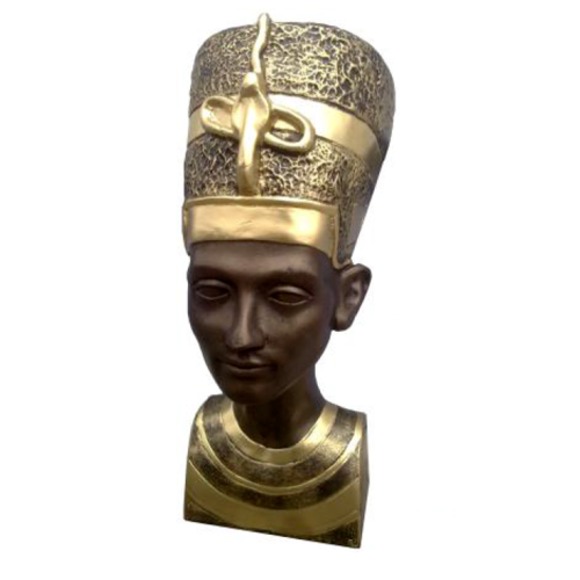 Ãgyptische Figur Nofretete BÃ¼ste Kunststoff Figuren Statuen Skulpturen