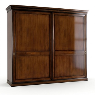 Echtholz Kleiderschrank Holzschrank Schrank Massive Schlafzimmer MÃ¶bel Italien