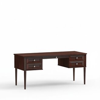 Edler Holz BÃ¼ro Schreibtisch Klassischer Tisch Tische BÃ¼ro Antik Stil Monaco