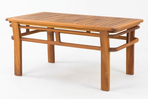 Eleganter Brauner Esstisch aus Holz fÃ¼r modernes Zuhause