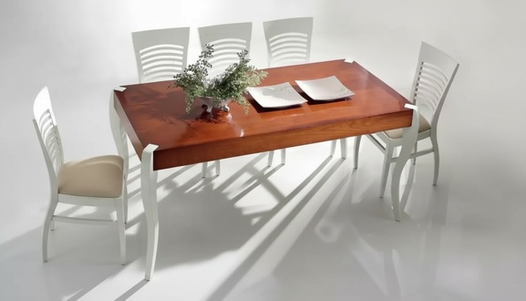Esstisch Holz Esszimmer Tisch Rechteckig Italienische MÃ¶bel Tische Neu