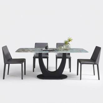 Esszimmer Esstisch Moderne Edelstahl Wohnzimmer KÃ¼che Tische Design Tisch Metall