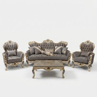 Exklusives Sofagarnitur set 3+3+1 3tlg 2x Sofa Sessel Relax LuxuriÃ¶ses