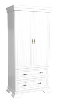 Garderobenschrank Kleiderschrank Schlafzimmerschrank Holzschrank WeiÃ