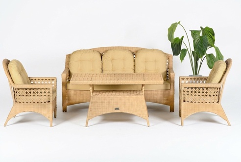 GartenMÃ¶bel Set4tlg Sofagarnitur Terrasse Sofa Couchtisch Benutzerfreundlichkeit