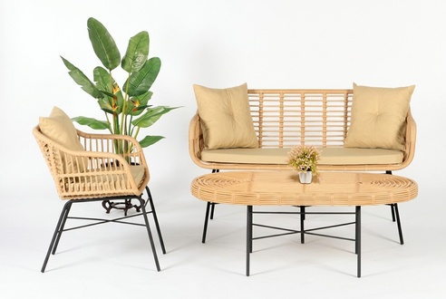 GartenMÃ¶bel Set 3tlg MÃ¶bel SitzmÃ¶bel Sofagarnitur Terrasse Tisch Sofa Couchtisch