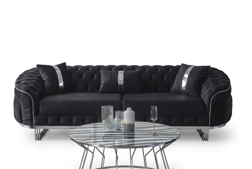 GemÃ¼tliche AtmosphÃ¤re Harmonie von Form und Stil Modernes Sofa