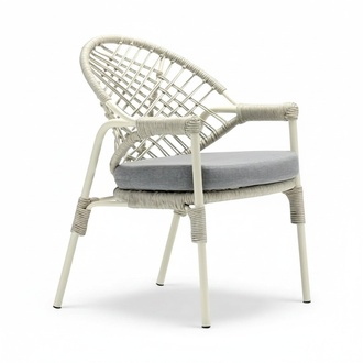 Hochwertig Terrasse Stuhl Grau Luxus Modern StÃ¼hle stilvoll Rattan Stil MÃ¶bel