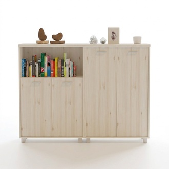 Holz Aktenschrank Moderne BÃ¼romÃ¶bel WeiÃ Dokumenten Schrank Kommode