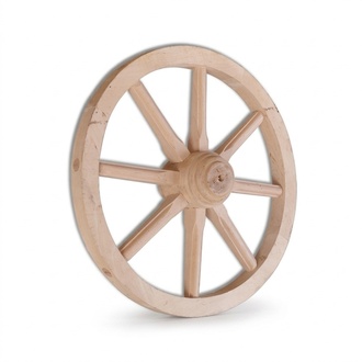 Holzrad Deko Rad Ã 40 cm whitewash Speichenrad Wanddeko Gartendeko Wagenrad