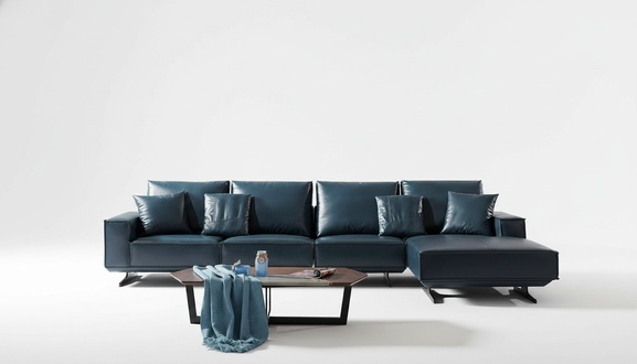 Italienische MÃ¶bel Sitz Leder Couchen Sofa Garnitur Wohn Landschaft