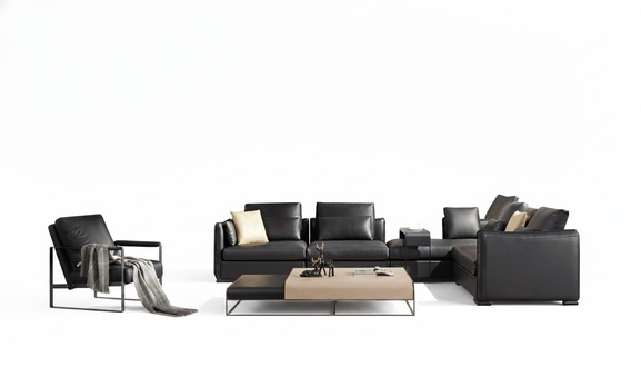 Italienische MÃ¶bel Sitz Leder Wohn Zimmer Couchen Sofa Garnitur
