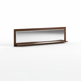 Klassischer Wandspiegel Holzrahmen Spiegel MÃ¶bel Neu 154x45cm Glas
