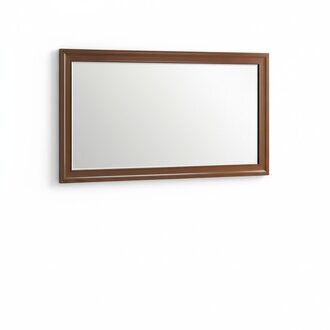 Klassischer Wandspiegel Holzrahmen Spiegel MÃ¶bel Neu 142 x 77cm Glas