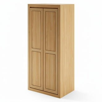 Kleiderschrank Eiche Schrank Vollholz massiv Schlafzimmerschrank SchrÃ¤nke Neu