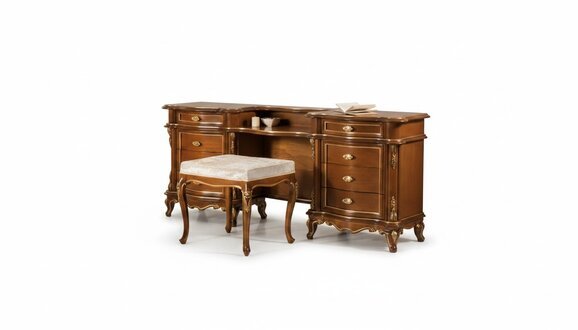 Konsolentisch Designer Holz Tisch Konsole Konsolentische Schmink Konsole MÃ¶bel