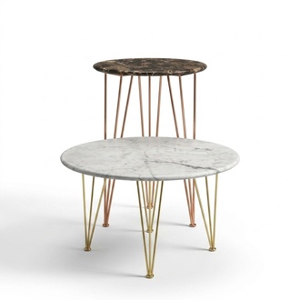 Luxus Beistelltisch Design MÃ¶bel Couchtisch Wohnzimmer Rund Edel Kunst Modern