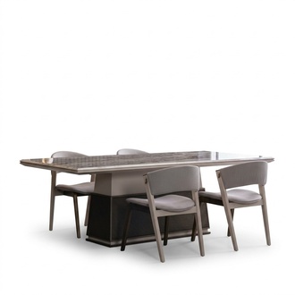 Luxus Esstisch Esstische Tisch Essgarnitur Essgruppe Tische 4x LehnstÃ¼hle Stuhl