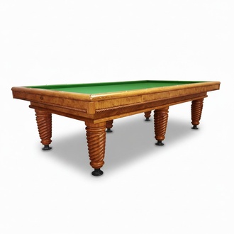 Stilvoller Spieltisch Billardtisch Holztisch Luxus BillardmÃ¶bel Freizeittisch
