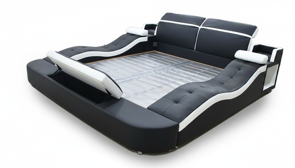 Multifunktion Bett Doppel Betten Hotel big Polster Schlafzimmer MÃ¶bel