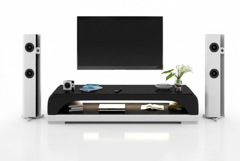 rtv Sideboard leder Designer Tisch Lowboard Fernseh tv - hifi Tische